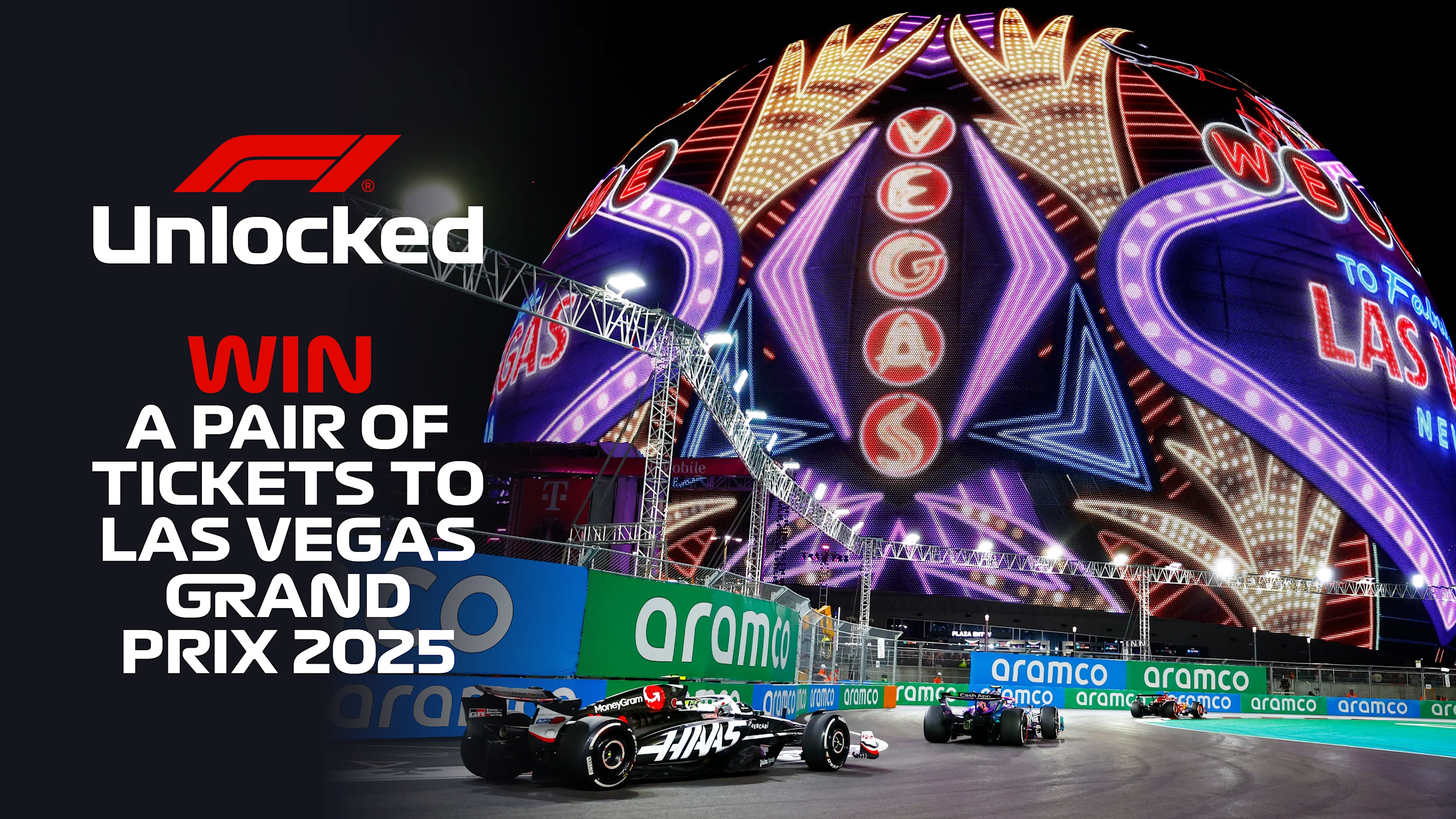 Win 2 Grandstand tickets to Las Vegas Grand Prix 2025